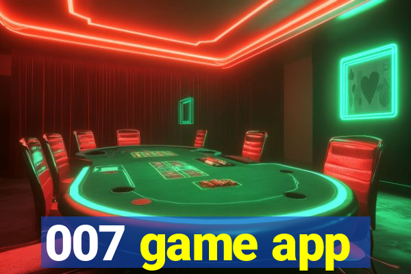 007 game app